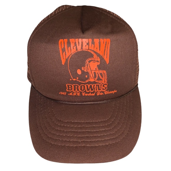 Casquette Snapback Vintage Cleveland Browns Années 80 - Style Surf - Neuf Sans étiquette